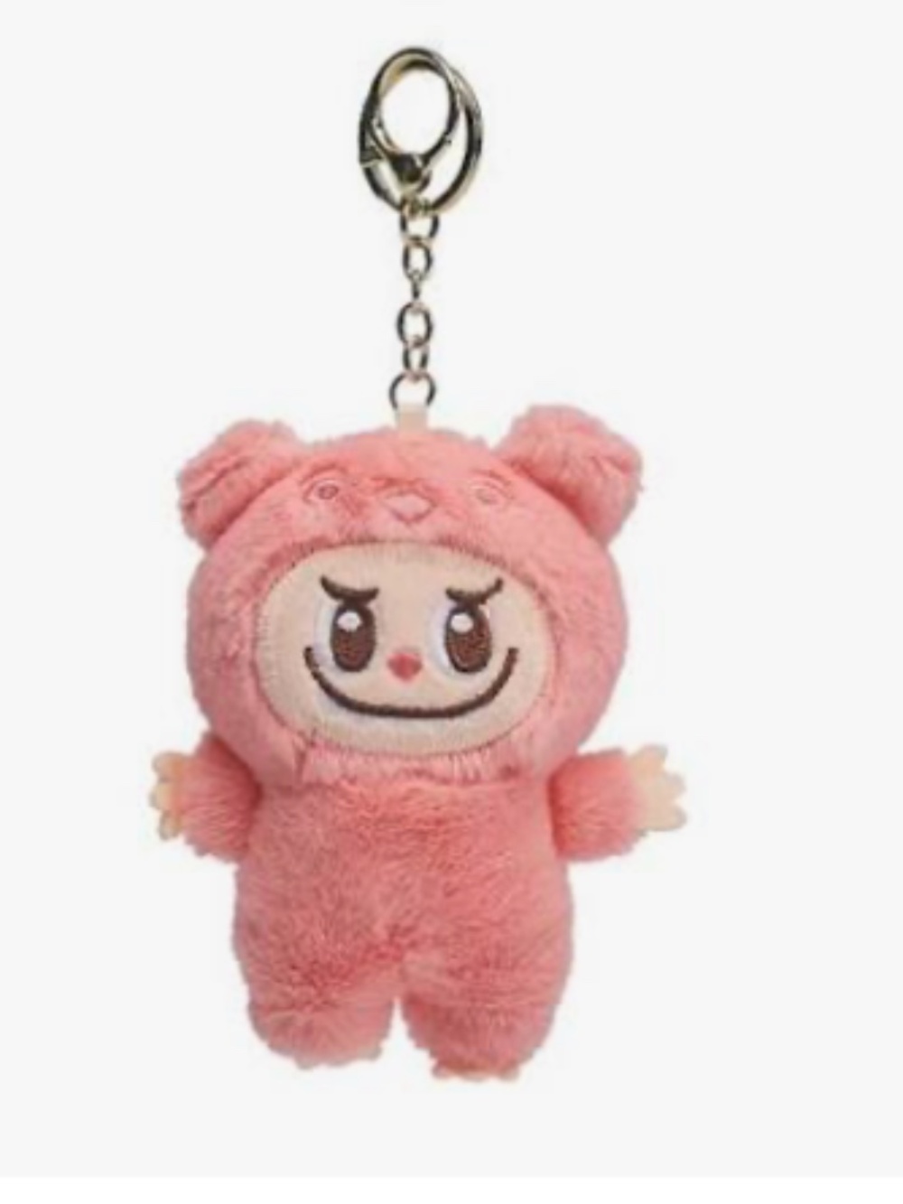 New Mochi Monster Plush Charm -Collectible Keychain-Pink Monster Little Obsessed